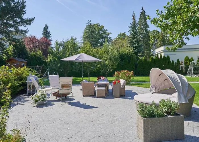 Apartamento Mit Gartenblick Und Terrasse